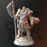 Orik Bjornstain - Bear / Barbarian / Shapeshifter / Bear / Druid / Pathfinder / DnD / DM Stash / 3D Print / TableTop / 32mm / 75mm