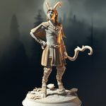 Ranacio of Havenmond / Archer / Ranger / Satyr / Faun / Pathfinder / DnD / DM Stash / 3D Print / TableTop Miniature / 32mm / 75mm
