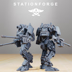 Scavenger Bracers / Guard / Mech / Imperial / Robot / Infantry / Sci Fi / Space / Table Top / Station Forge / 3D Print / 4K Mini / Wargaming