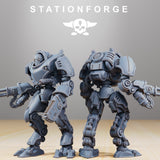 Scavenger Bracers / Guard / Mech / Imperial / Robot / Infantry / Sci Fi / Space / Table Top / Station Forge / 3D Print / 4K Mini / Wargaming