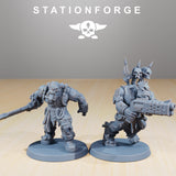 Orkaz Plague Spreadaz / Orkaz / Orc / Infantry / Sci Fi / Space / Table Top / Station Forge / 3D Print / 4K Mini / Wargaming