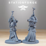 Scavenger Cultists / Magic / Cultist / Scavenger / Chaos / Sci Fi / Space / Table Top / Station Forge / 3D Print / 4K Mini / Wargaming