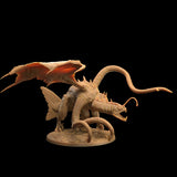 Franken Dragon / Dragon / Halloween / Frankenstein / Horror / Monster / Pathfinder / DnD / 3D Print / 4K Mini / TableTop Miniature / RPG
