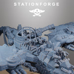Orkaz Dragon Bomba / Pirate / Orkaz / Orc / Air / Machine / Plane / Sci Fi / Space / Table Top / Station Forge / 3D Print / Wargaming