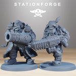 Orkaz Pirates /Pirates / Orkaz / Orc / Infantry / Sci Fi / Space / Table Top / Station Forge / 3D Print / 4K Mini / Wargaming
