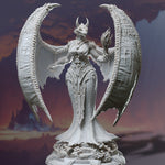 Tharvaya / Dragon Warlock / Warlock  / Conjurer / Magic / Pathfinder / DnD / DM Stash / 3D Print / 4K Mini / TableTop Mini / 32mm / 75mm