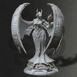 Tharvaya / Dragon Warlock / Warlock  / Conjurer / Magic / Pathfinder / DnD / DM Stash / 3D Print / 4K Mini / TableTop Mini / 32mm / 75mm