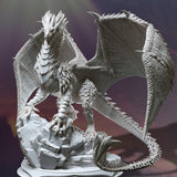 Brazatul - Ancient Bronze Dragon / Dragon / Monster / Magic / Pathfinder / DnD / DM Stash / 3D Print / 4K Mini / TableTop Mini / 32mm / 75mm