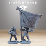 GrimGuard Ironclads / Soldier / Commando / Imperial / Infantry / Sci Fi / Space / Table Top / Station Forge / 3D Print / 4K Mini / Wargaming