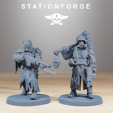 Corrupted Guard / Chaos / Corrupted / Imperial / Infantry / Sci Fi / Space / Table Top / Station Forge / 3D Print / 4K Mini / Wargaming