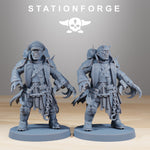 Corrupted Guard / Chaos / Corrupted / Imperial / Infantry / Sci Fi / Space / Table Top / Station Forge / 3D Print / 4K Mini / Wargaming