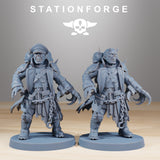 Corrupted Guard / Chaos / Corrupted / Imperial / Infantry / Sci Fi / Space / Table Top / Station Forge / 3D Print / 4K Mini / Wargaming