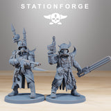 Corrupted Guard / Chaos / Corrupted / Imperial / Infantry / Sci Fi / Space / Table Top / Station Forge / 3D Print / 4K Mini / Wargaming