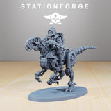 Scavenger Riders / Scavs / Chaos / Scavenger / Mounted / Robot / Sci Fi / Space / Table Top / Station Forge / 3D Print / 4K Mini / Wargaming