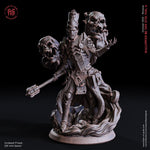 Undead Priest  / Undead / Mage / Sorcerer / Conjurer /Sorcerer / Pathfinder / DnD / Flesh of God / 3D Print / 4K Mini / TableTop Miniature