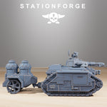 GrimGuard - Flame Tank / Tank / Mech / Vehicle / Sci Fi / Space / Table Top / Station Forge / 3D Print / 4K Mini / Wargaming / RPG