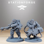 Orkaz Skillers / Orkaz / Orc / Infantry / Sci Fi / Space / Table Top / Station Forge / 3D Print / 4K Mini / Wargaming