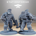 Orkaz Skillers / Orkaz / Orc / Infantry / Sci Fi / Space / Table Top / Station Forge / 3D Print / 4K Mini / Wargaming