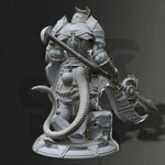 Tharvian / Dragon Knight / Knight  / Dragonkin / Warrior / Pathfinder / DnD / DM Stash / 3D Print / 4K Mini / TableTop Mini / 32mm / 75mm