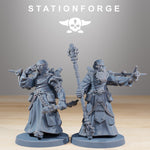 Forager Preachers / Priest / Scavenger / Necromancer / Infantry / Sci Fi / Space / Table Top / Station Forge / 3D Print / 4K Mini/ Wargaming