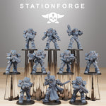 Socratis Legion / Soldier / Commando / Marine / Knight / Infantry / Sci Fi / Space / Table Top / Station Forge / 3D Print /4K Mini/Wargaming