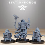 Scavenger Leader / Scavenger / Mech /  Machine / Leader / Sci Fi / Space / Table Top / Station Forge / 3D Print / Wargaming