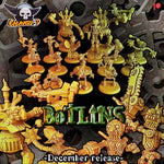 Team Botlins Football Team / Goblin / Goblin Team / Mech / Fantasy Football Team / Tabletop / Miniatures / Boardgame