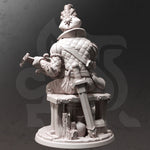 Brekken / Bard / Elf / Musician / Pathfinder / DnD / DM Stash / 3D Print / 4K Mini / TableTop Miniature / 32mm / 75mm