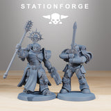 Socratis Melee Infantry / Soldier / Commando / Marine / Infantry / Sci Fi / Table Top / Station Forge / 3D Print / 4K Mini/Wargaming