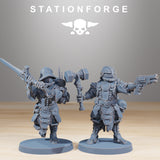 Frontliners Infantry / Mech / Scavenger / Scout / Infantry / Sci Fi / Space / Table Top / Station Forge / 3D Print / 4K Mini / Wargaming