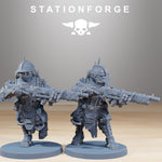 Frontliners Infantry / Mech / Scavenger / Scout / Infantry / Sci Fi / Space / Table Top / Station Forge / 3D Print / 4K Mini / Wargaming
