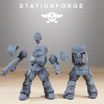 Socratis Legion / Soldier / Commando / Marine / Knight / Infantry / Sci Fi / Space / Table Top / Station Forge / 3D Print /4K Mini/Wargaming