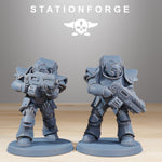 Socratis Legion / Soldier / Commando / Marine / Knight / Infantry / Sci Fi / Space / Table Top / Station Forge / 3D Print /4K Mini/Wargaming