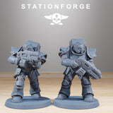 Socratis Legion / Soldier / Commando / Marine / Knight / Infantry / Sci Fi / Space / Table Top / Station Forge / 3D Print /4K Mini/Wargaming