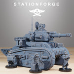 GrimGuard Light Tank / Tank / Walker / Mech / Imperial / Sci Fi / Space / Table Top / Station Forge / 3D Print / 4K Mini / Wargaming / RPG