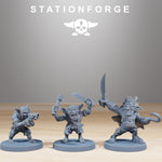 Goblin Pirates /Pirates / Goblins / Orc / Infantry / Sci Fi / Space / Table Top / Station Forge / 3D Print / 4K Mini / Wargaming