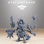 Scavenger Leader / Scavenger / Mech /  Machine / Leader / Sci Fi / Space / Table Top / Station Forge / 3D Print / Wargaming