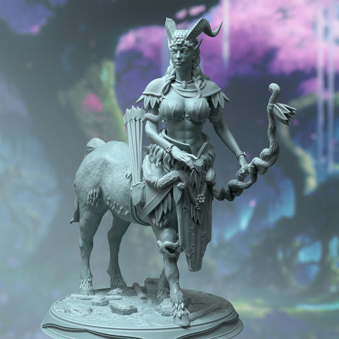 Tanagor / Archer / Dryad / Centaur / Fey / Elf / Ranger / Pathfinder / DnD / DM Stash / 3D Print / 4K Mini / TableTop Miniature / 32mm /75mm
