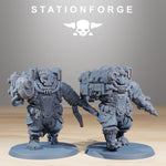 Scavenger Frontliners Heavy Support / Mech / Heavy / Infantry / Sci Fi / Space / Table Top / Station Forge / 3D Print / 4K Mini / Wargaming