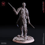 Street Rogue / Daggers / Human / Rogue / Joker / Bandit / Pathfinder / DnD / Flesh of God / 3D Print / 4K Mini / TableTop Miniature/ 25mm