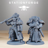 Socratis Knight / Commando / Marine / Knight / Infantry / Sci Fi / Space / Table Top / Station Forge / 3D Print /4K Mini/Wargaming