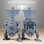 Gob Pirate Bots / Goblin / Mech / Pirate / Robot / Infantry / Sci Fi / Space / Table Top / Station Forge / 3D Print / 4K Mini / Wargaming