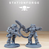 Socratis Exterminator / Commando / Marine / Knight / Infantry / Sci Fi / Space / Table Top / Station Forge / 3D Print /4K Mini/Wargaming
