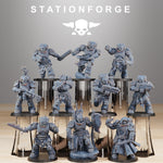 Socratis Doom Reapers / Commando / Marine / Soldier / Infantry / Sci Fi / Space / Table Top / Station Forge / 3D Print /4K Mini/Wargaming