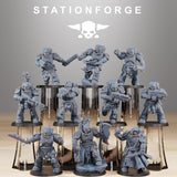 Socratis Doom Reapers / Commando / Marine / Soldier / Infantry / Sci Fi / Space / Table Top / Station Forge / 3D Print /4K Mini/Wargaming