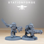 Goblin Infantry / Orkaz / Goblins / Orc / Infantry / Sci Fi / Space / Table Top / Station Forge / 3D Print / 4K Mini / Wargaming