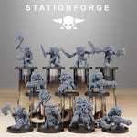 Goblin Infantry / Orkaz / Goblins / Orc / Infantry / Sci Fi / Space / Table Top / Station Forge / 3D Print / 4K Mini / Wargaming