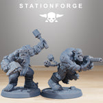 Goblin Infantry 2 / Orkaz / Goblins / Orc / Infantry / Sci Fi / Space / Table Top / Station Forge / 3D Print / 4K Mini / Wargaming