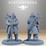 National Guard Royals / Guard / Royal / Imperial / Leader / Sci Fi / Space / Table Top / Station Forge / 3D Print / 4K Mini / Wargaming
