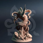 Erathul / Monster / Huge / Corrupted / Leviathon / Sea / Pathfinder / DnD / DM Stash / 3D Print / 4K Mini / TableTop Miniature / 100mm